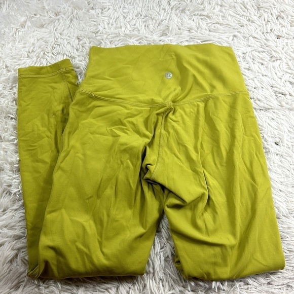 Lululemon Align Pant 25" Yellow Pear - Picture 3 of 5